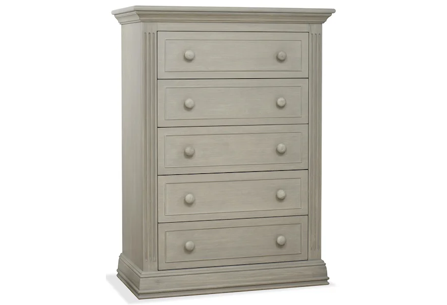 Providence Heritage Fog Providence 5 Drawer Chest by Sorelle Furniture at Value City Furniture