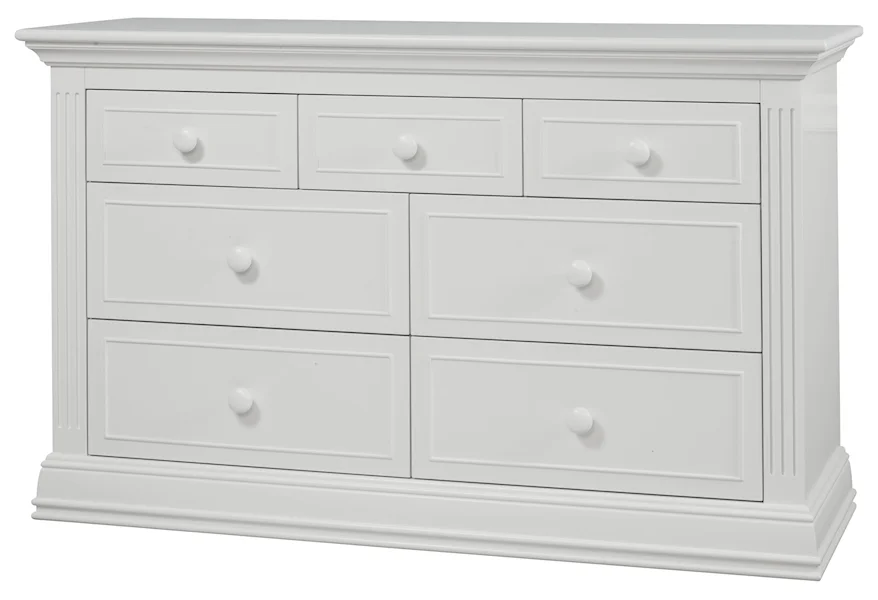 Providence White Providence Double Dresser by Sorelle Furniture at Value City Furniture