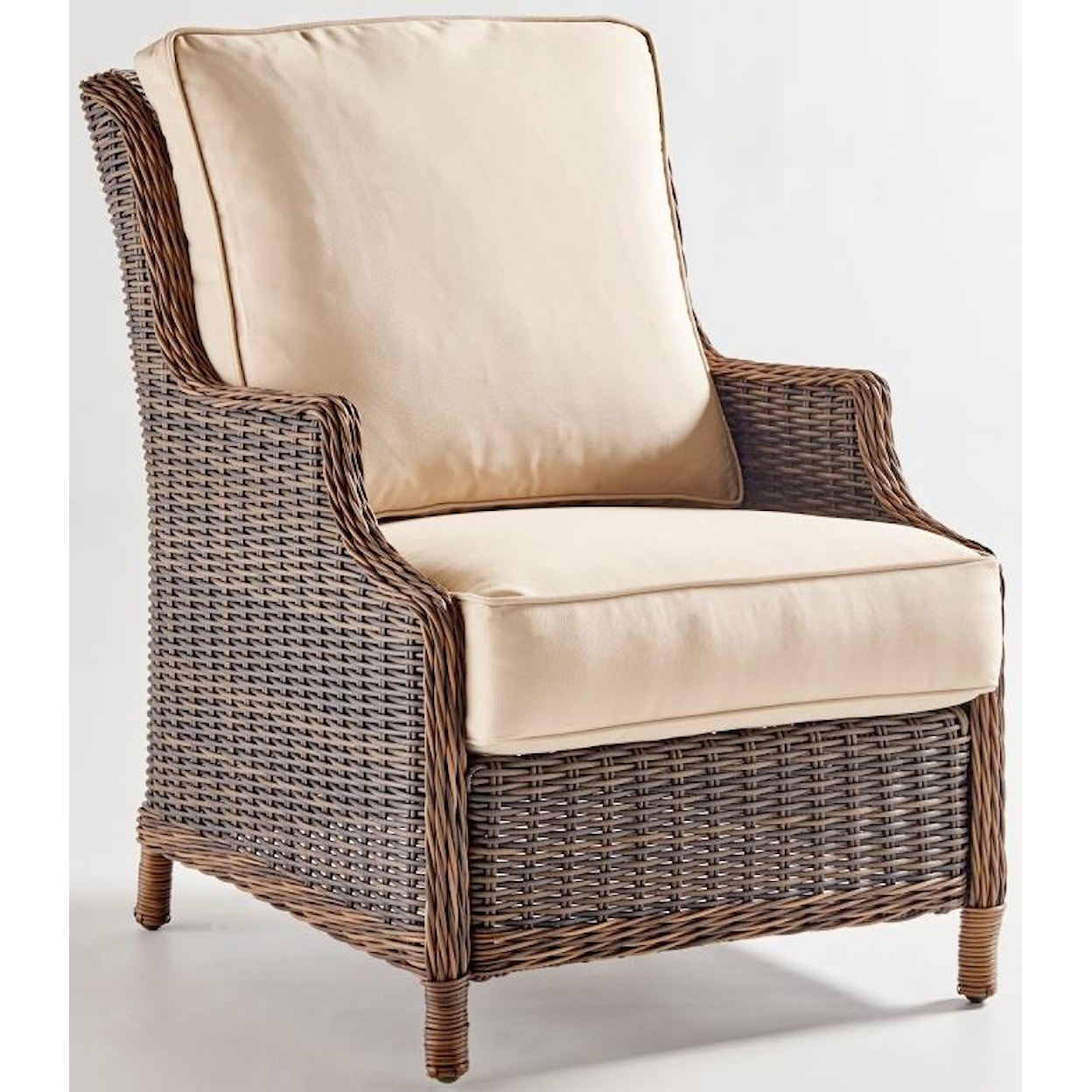 South Sea Outdoor Living Barrington 7770 Outdoor Chair and Ottoman