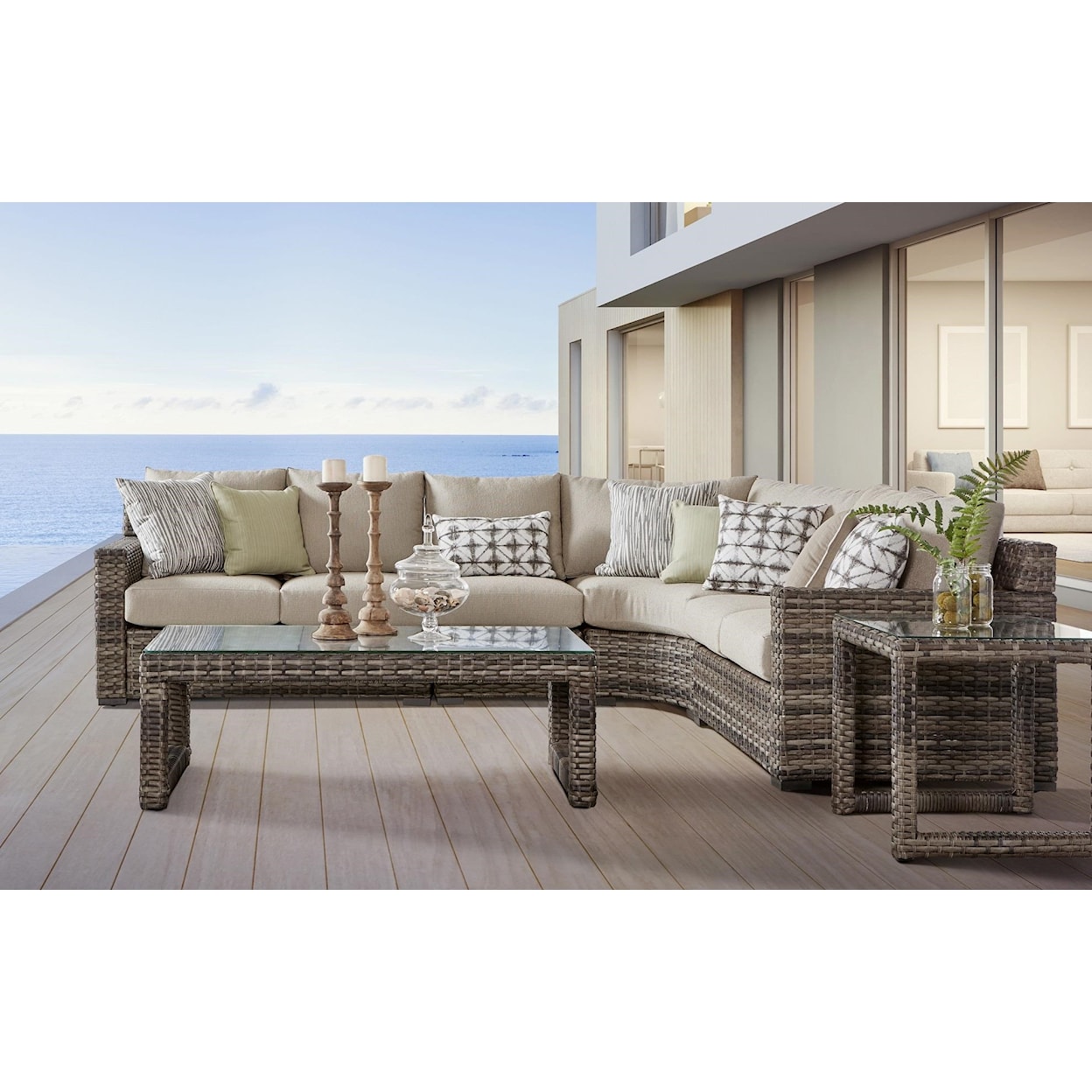 South Sea Outdoor Living New Java Outdoor Sectional