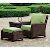 South Sea Outdoor Living St Tropez Chair and Ottoman