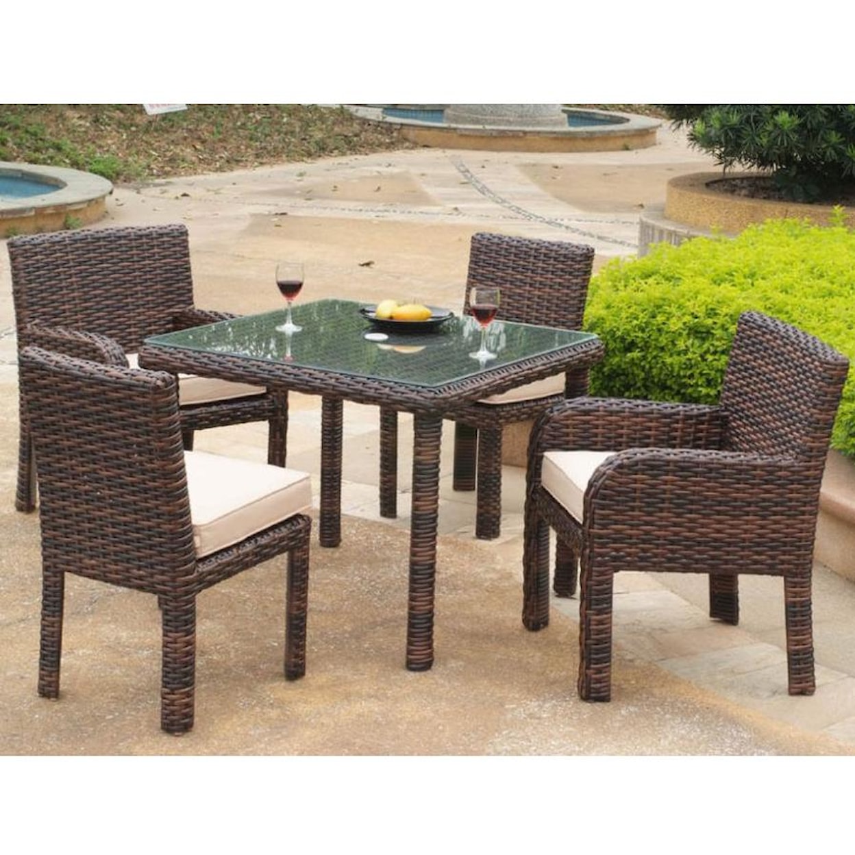 South Sea Outdoor Living St Tropez Square Dining Table