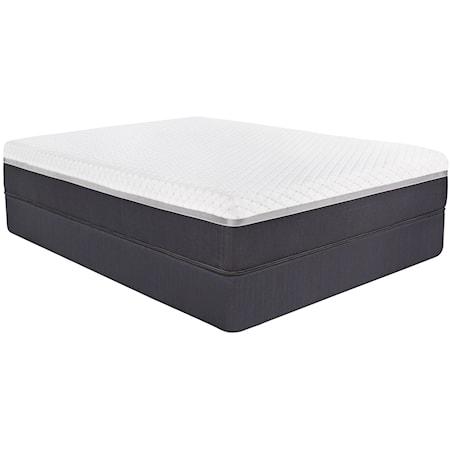 Queen 12" Hybrid Mattress Set