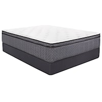 Twin 13 3/4" Pillow Top Mattress and 9" Steel Box Spring