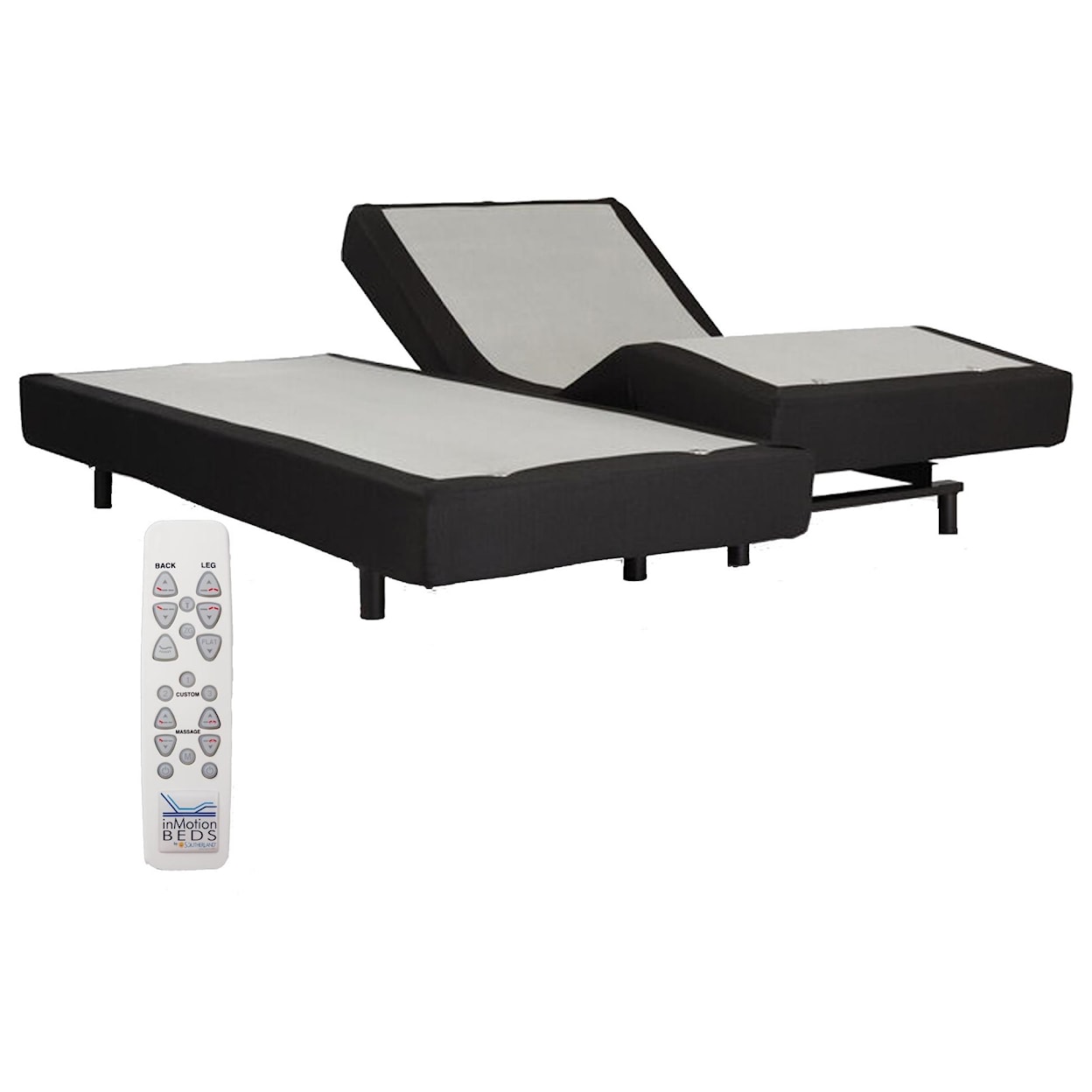 Southerland InMotion Adjustable Base King Dual Lift Motion Base with Massage