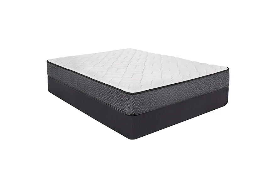 Michael Firm Queen 9 3/4" Firm Innerspring Mattress Set by Southerland at Royal Furniture
