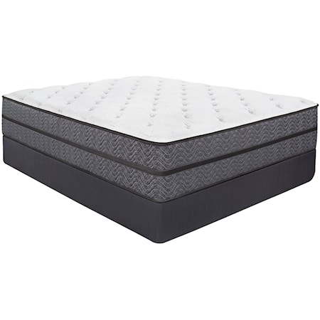 Queen 12 3/4" Firm Mattress Set