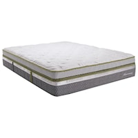 Twin Extra Long 14" Luxury Firm Box Top Memory Foam and Latex Mattress