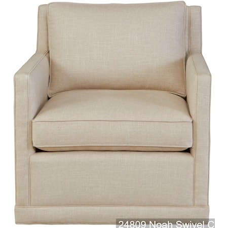 Upholstered Swivel Chair