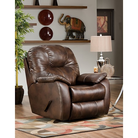 Plush Power Plus Rocker Recliner with USB Port