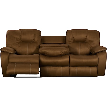 Power Sofa with Drop Down Table and Comfortable Cushioning