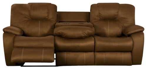 Power Sofa with Drop Down Table and Comfortable Cushioning
