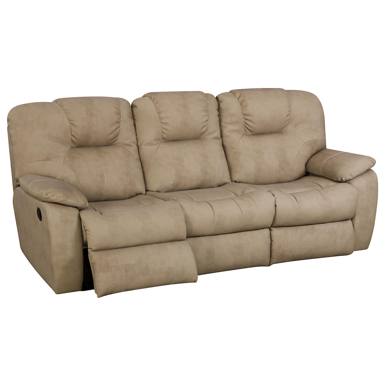 Design2Recline Avalon Power Sofa with Drop Down Table