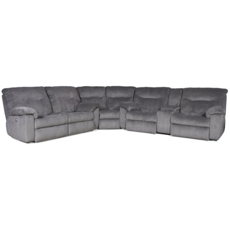 5 Seat Sectional (Power Recline)