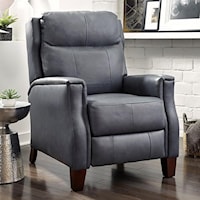 Transitional Power Plus High Leg Recliner with USB Port