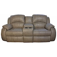 Power Reclining Console Loveseat with Power Headrests