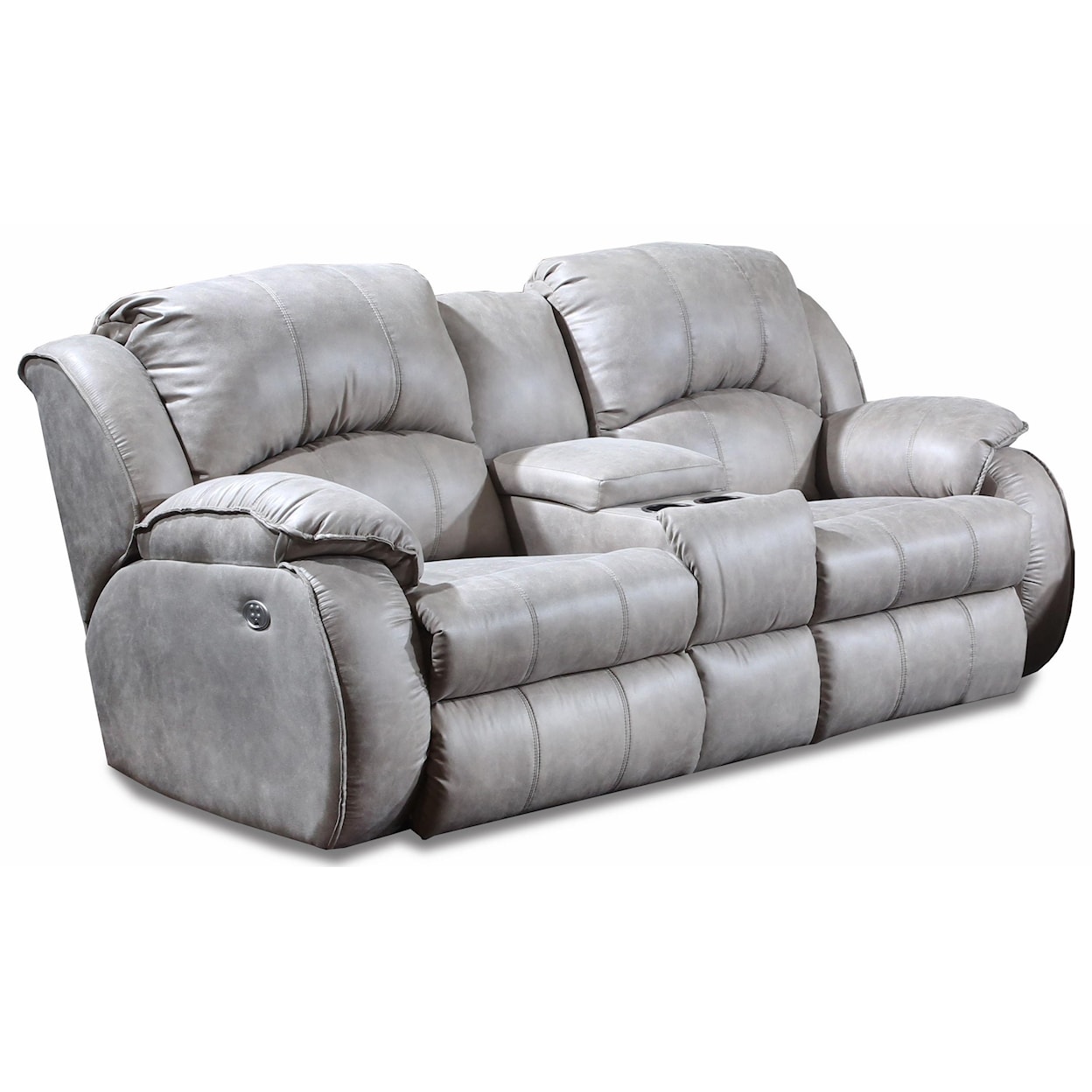 Southern Motion Cagney Reclining Console Loveseat