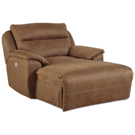 Reclining Chaise with Power Headrest
