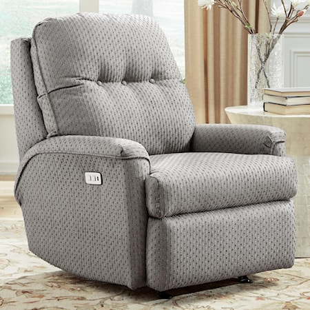 Power Headrest Rocker Recliner w/ SoCozi