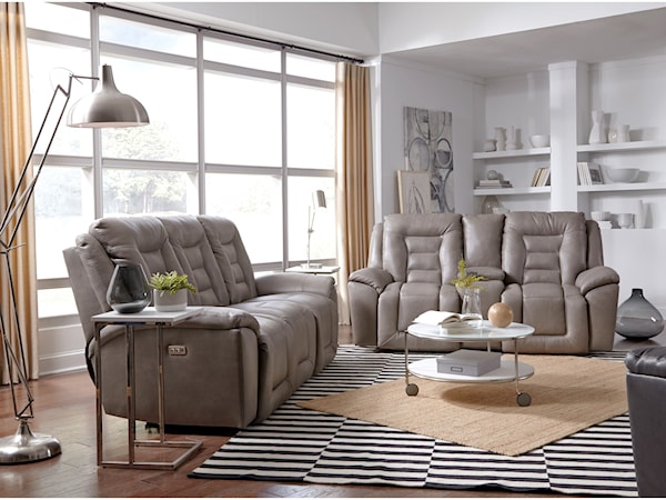 Power Reclining Living Room Group