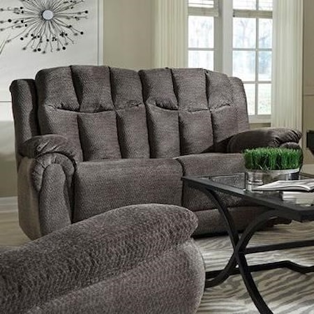 Double Reclining Loveseat w/ Power Headres