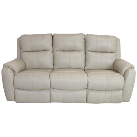 Leather Power Reclining Sofa