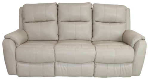 Leather Power Reclining Sofa