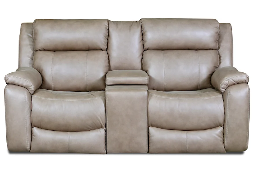 Marquis Double Reclining Loveseat w/ Console by Southern Motion at Furniture Fair - North Carolina