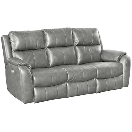 Leather Power Reclining Sofa