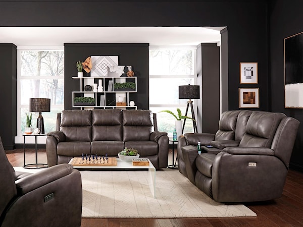 Power Headrest Sofa & Loveseat