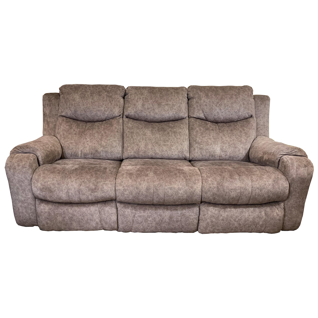 Southern Motion Marvel Double Reclining Sofa with Power Headrests