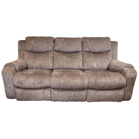 Double Reclining Sofa with Power Headrests
