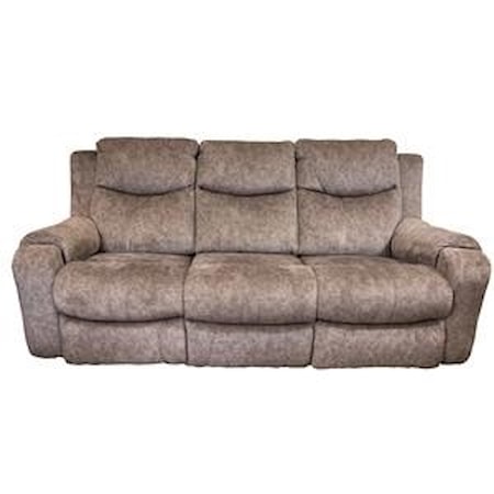 Double Reclining Sofa with Power Headrests