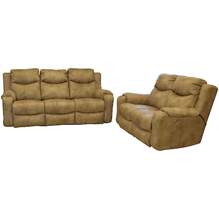 Reclining Sofa and Loveseat