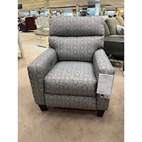 Transitional Power High Leg Recliner with USB Port