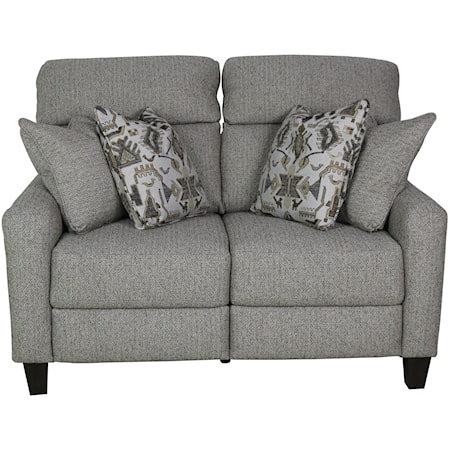 Power Headrest Loveseat with Pillows