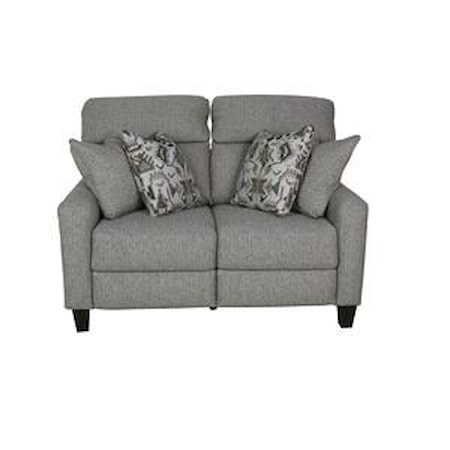 Power Headrest Loveseat with Pillows