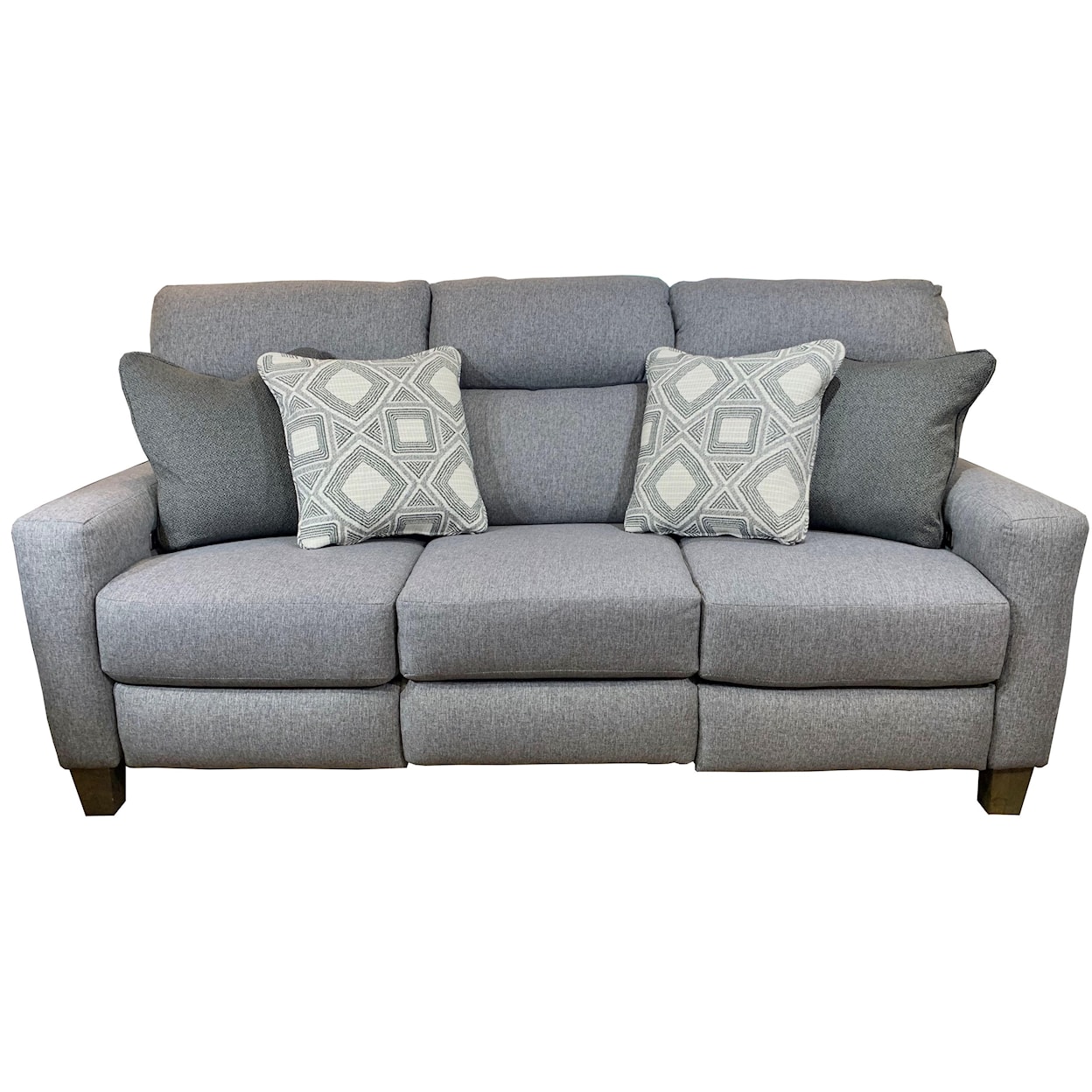 Southern Motion Mt. Vernon Power Headrest Sofa with Pillows