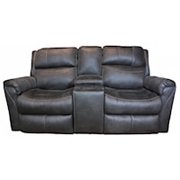 Power Reclining Loveseat with Hidden Cupholders and Wireless Charging