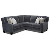 RECLINING POWER SECTIONAL W/HEADREST