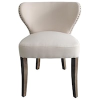 Side Chair with Tufted Back