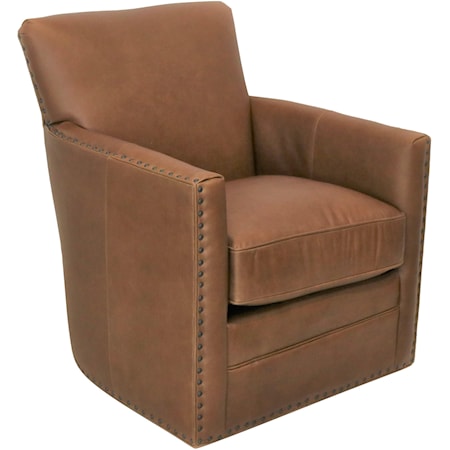 Leather Swivel Chair