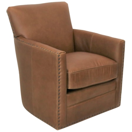 Leather Swivel Chair