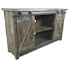 Split Nickel Barn Wood Rustic Media Chest