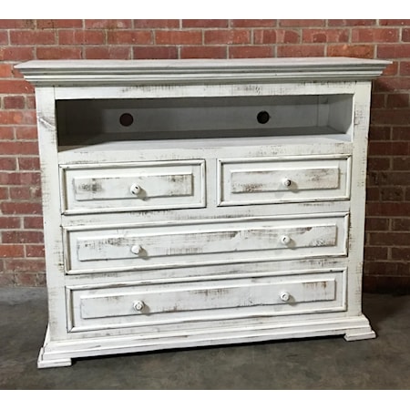 Rustic Media Chest