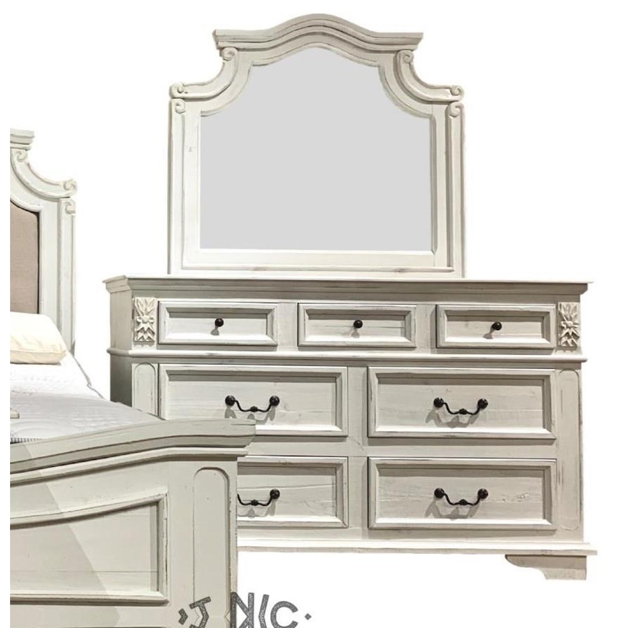 Split Nickel Freedom Dresser