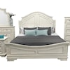 Split Nickel Freedom Solid Wood Panel Bed