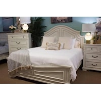 King Bedroom Group -  Bed + Dresser + Mirror + Nightstand + Chest