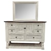 Split Nickel Martha Dresser