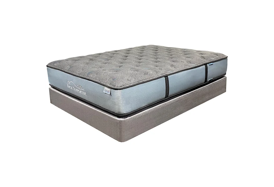 All-Seasons Duo Serenity Plush Cal King Plush Mattress by Spring Air at Schewels Home